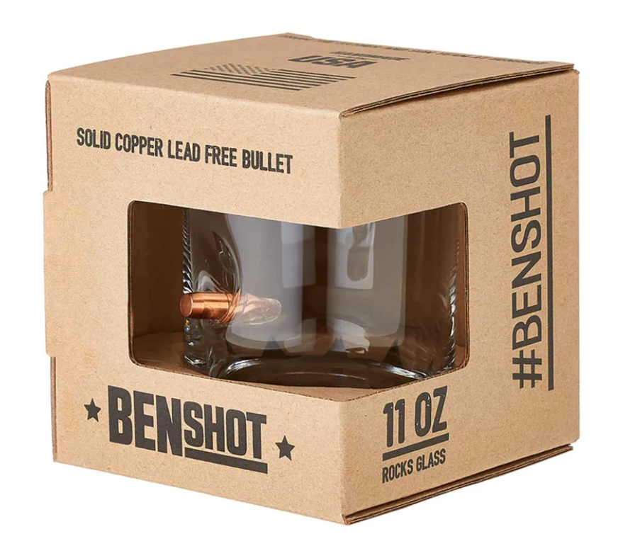 Bulletproof Whiskey Glass by BenShot
